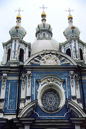 Smolney Convent in St Petersburg. Russia.