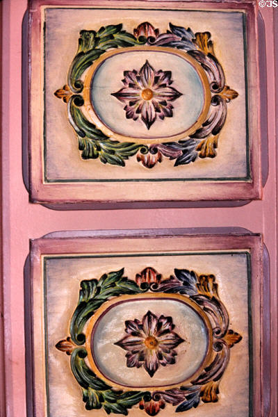 Shop front paintings in Medina. Tunis, Tunisia.