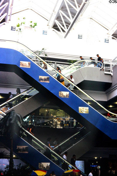 Modern shopping center interior on Ave. Habib Bourguiba. Tunis, Tunisia.