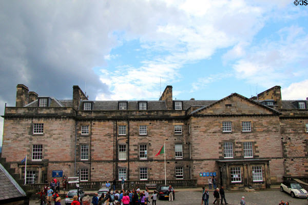 Headquarters of several Scottish regiments at Edinburgh Castle. Edinburgh, Scotland.