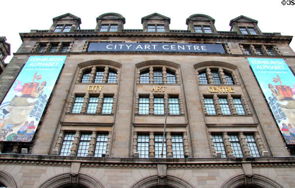 Edinburgh City Art Centre (2 Market St.). Edinburgh, Scotland.