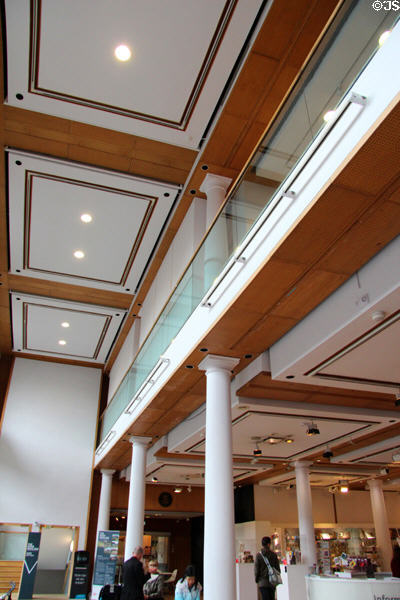 Entrance lobby at Edinburgh City Art Centre. Edinburgh, Scotland.