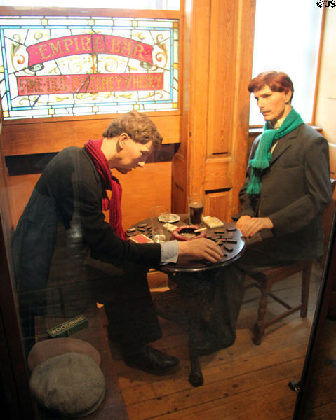 Empire Bar, Potterow as it appeared in 1933 at People's Story Museum. Edinburgh, Scotland.