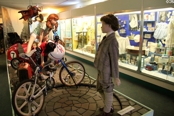 Gallery at Museum of Childhood. Edinburgh, Scotland.