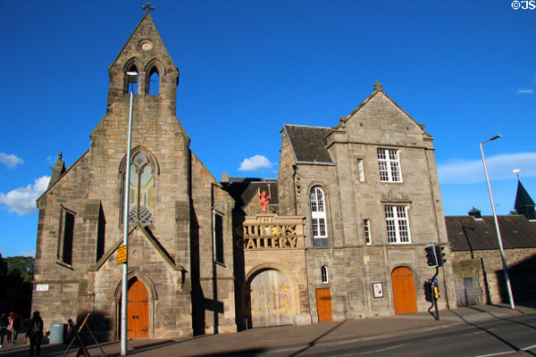 Queens Gallery at Holyrood Palace. Edinburgh, Scotland.