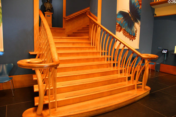 Staircase at Queens Gallery. Edinburgh, Scotland.