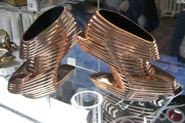 Nova shoes (c2013) by Zaha Hadid with Rem D. Koolhaas at National Museum of Scotland. Edinburgh, Scotland.