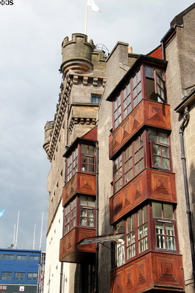 Camera Obscura & World of Illusions building on Royal Mile. Edinburgh, Scotland.