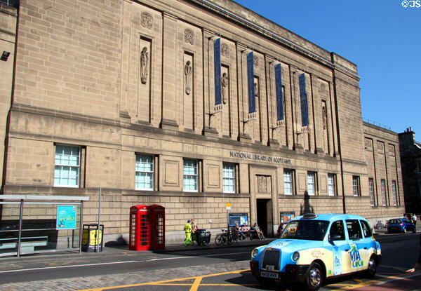 National Library of Scotland (1936-55) (57 George IV Bridge). Edinburgh, Scotland. Architect: Reginald Fairlie then A.R. Conlon.