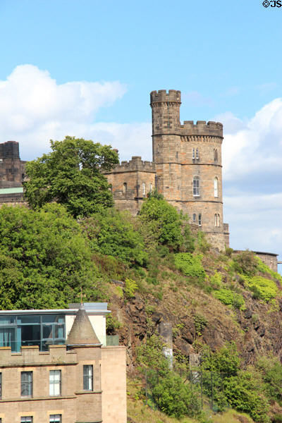 St Andrew's House government office building (1934-9) on Calton Hill. Edinburgh, Scotland. Architect: Thomas Tait.