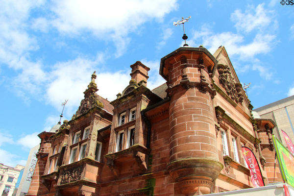Former St Enoch Underground Station (1896) (Buchanan St. Mall). Glasgow, Scotland.