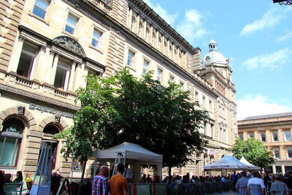 Royal Bank Place off Buchanan St. Mall. Glasgow, Scotland.