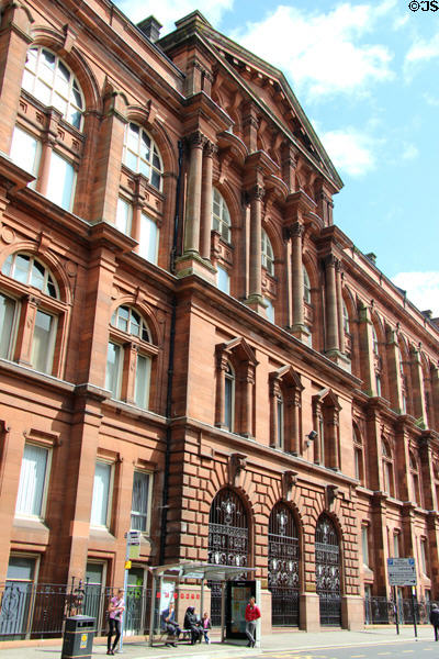 University of Strathclyde (former Royal College of Science and Technology) (1903) (204 George St.). Glasgow, Scotland. Architect: David Barclay.