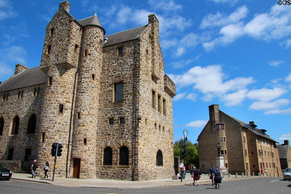 St Mungo's Museum on Cathedral Square. Glasgow, Scotland.