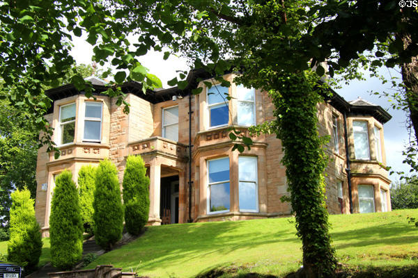 Mansion on Sherbrooke Ave. Glasgow, Scotland.