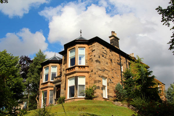 Mansion on Sherbrooke Ave. Glasgow, Scotland.