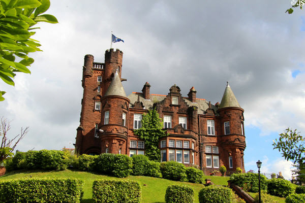 Sherbrooke Castle Hotel (1896) (11 Sherbrooke Ave.). Glasgow, Scotland. Architect: Thomson & Sandilands.