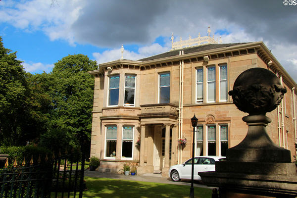 Mansion on Sherbrooke Ave. Glasgow, Scotland.