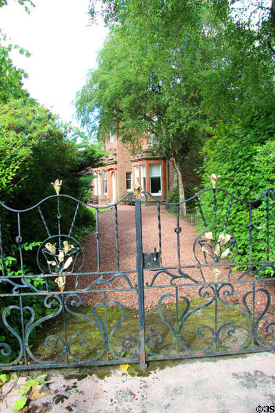 Mansion on Sherbrooke Ave. Glasgow, Scotland.