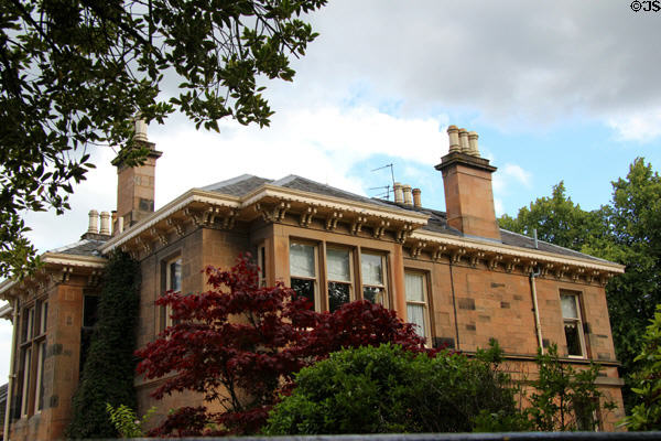 Mansion on Sherbrooke Ave. Glasgow, Scotland.
