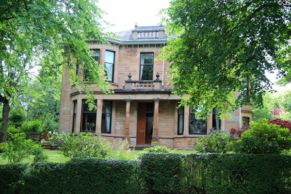 Mansion on Sherbrooke Ave. Glasgow, Scotland.