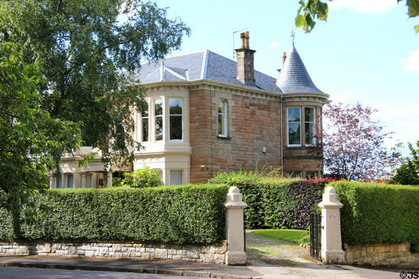 Mansion on Sherbrooke Ave. Glasgow, Scotland.
