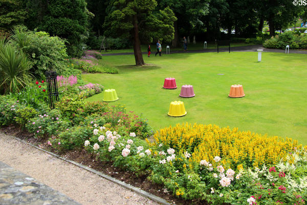 View of Bellahouston Park from House for an Art Lover. Glasgow, Scotland.