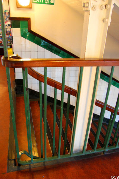 Staircase at Scotland Street School. Glasgow, Scotland.