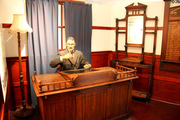 Headman's office at Scotland Street School Museum. Glasgow, Scotland.
