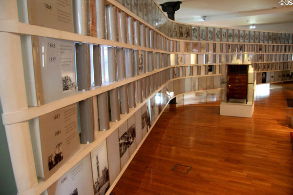 Design of Charles Rennie Mackintosh museum at The Lighthouse. Glasgow, Scotland.