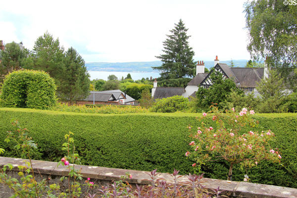 View of river from Hill House. Helensburgh, Scotland.
