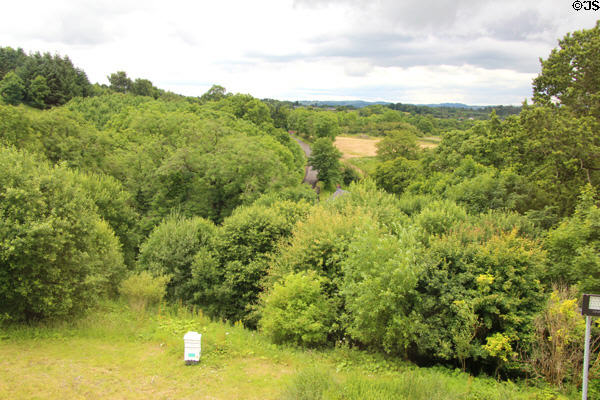 Landscape at National Museum of Rural Life. Kittochside, Scotland.