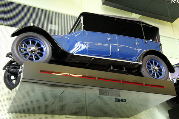 Argyll 12/40 tourer (1927) by Bridgeton of Glasgow at Riverside Museum. Glasgow, Scotland.