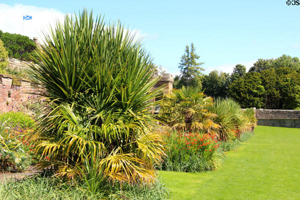 Gardens at Culzean Castle. Maybole, Scotland.