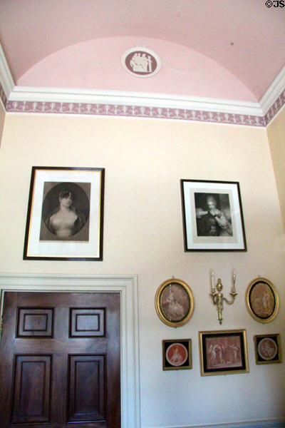Engravings at Culzean Castle. Maybole, Scotland.