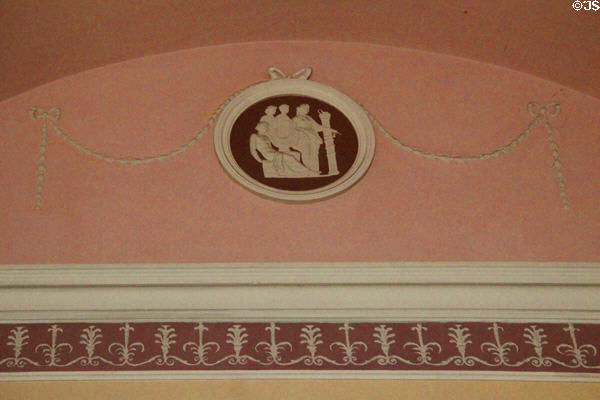 Robert Adam designs at Culzean Castle. Maybole, Scotland.