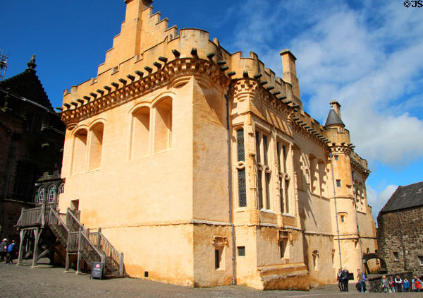 Great Hall at Stirling Castle. Stirling, Scotland.