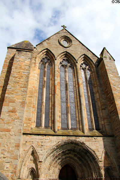 West end Dunblane Cathedral. Dunblane, Scotland.