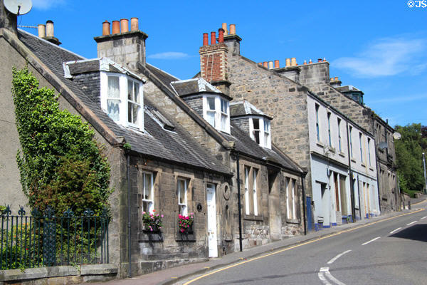 Dunfermline streetscape. Dunfermline, Scotland.