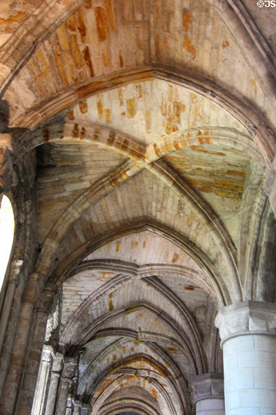 Nave ceiling of Dunfermline Abbey. Dunfermline, Scotland.
