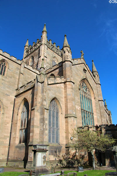Transept at Dunfermline New Abbey Church. Dunfermline, Scotland.