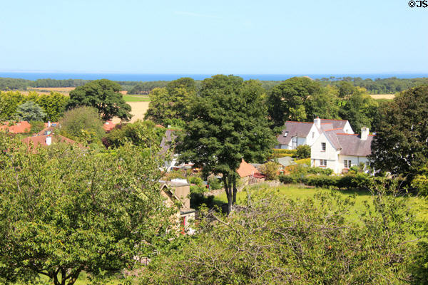 Dirleton countryside. Dirleton, Scotland.