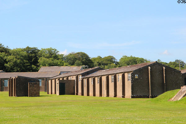 Heritage buildings of East Fortune bomber airfield (WWII) now National Museum of Flight. East Fortune, Scotland.