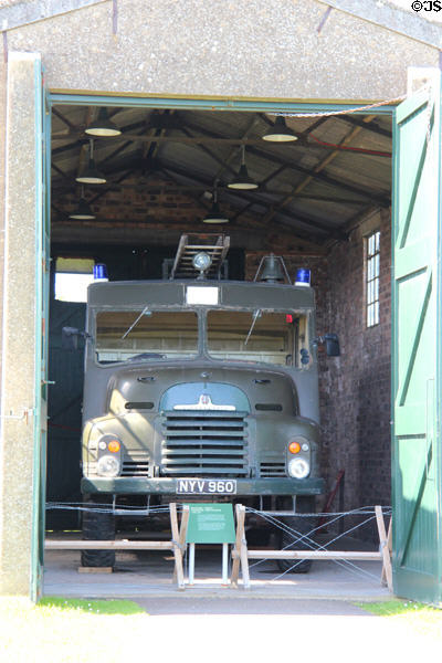 Bedford Green Goddess Fire Engine (1954) at National Museum of Flight. East Fortune, Scotland.