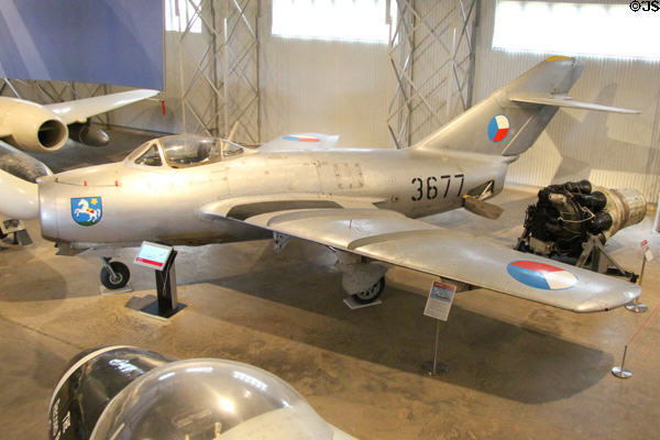 Aero S-103 (1956) Czech version of MiG-15bis at National Museum of Flight. East Fortune, Scotland.