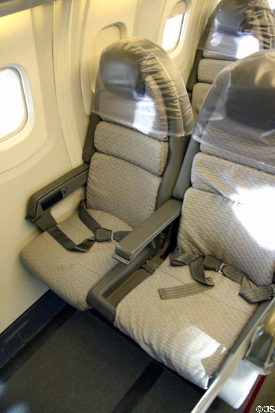 Concorde seats at National Museum of Flight. East Fortune, Scotland.