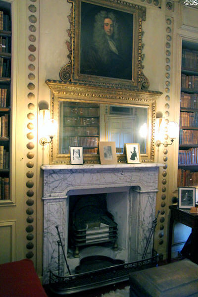 Chinese sitting room at Newhailes. Musselburgh, Scotland.