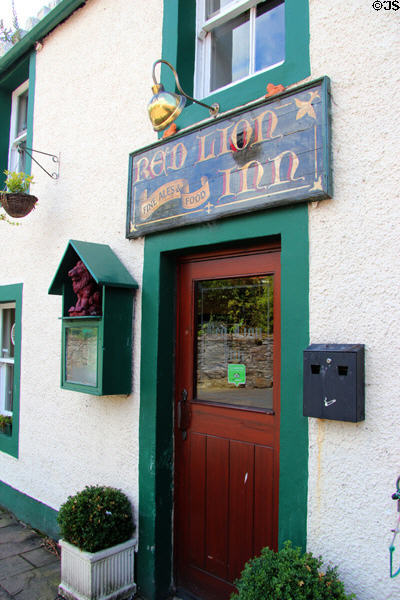 Red Lion Inn (originally a merchant's house) (c1570-1640) (Low Causeway). Culross, Scotland.
