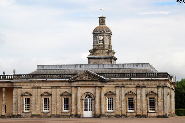 Adam Stables & Carriage Room, now a tea room, at Hopetoun House. Queensferry, Scotland.