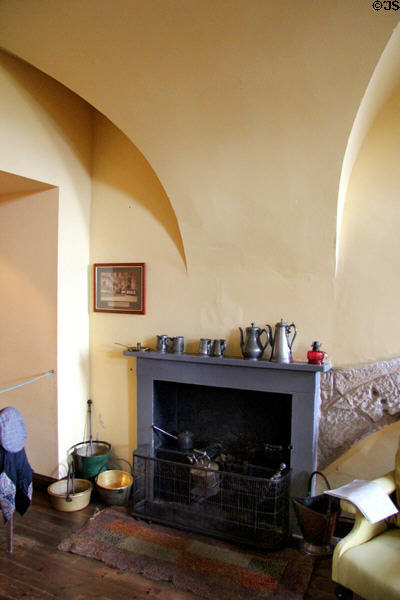 Re-creation of of Victorian Butler's Pantry at Hopetoun House. Queensferry, Scotland.